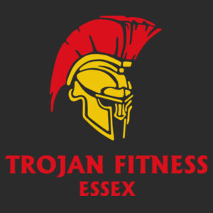 Trojan Fitness Contrast T-shirt - Unisex Design