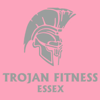 Trojan Fitness Ladies Bootcamp T-Shirt Florecent reflective print Design